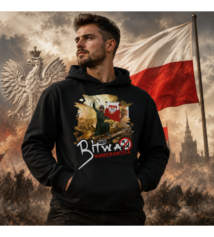 BLUZA Z KAPTUREM BITWA WARSZAWSKA